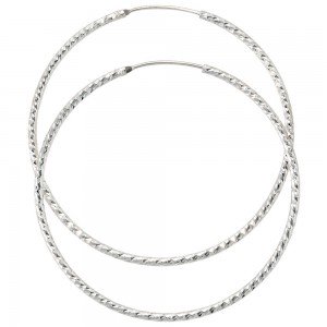 Creolen rund 925 Sterling Silber Ohrringe Silberohrringe Silbercreolen