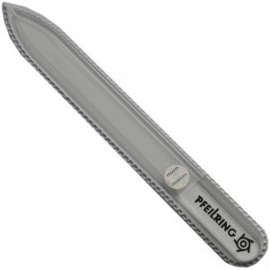 Pfeilring Glasnagelfeile, glasklar, 14cm lang