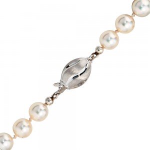 Kettenschließe Schließe 585 Weißgold mattiert Kettenverschluss