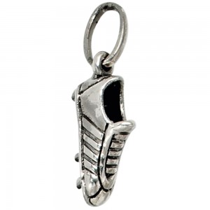 Kinder Anhänger Fußball Fußballschuh 925 Sterling Silber Kinderanhänger