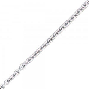 Ankerkette 950 Platin 1,4mm 50cm Halskette Kette Platinkette Karabiner