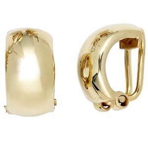 Ohrclips 333 Gelbgold Ohrringe Clips