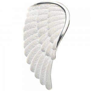 Anhänger Flügel Engelsflügel 925 Sterling Silber matt mattiert