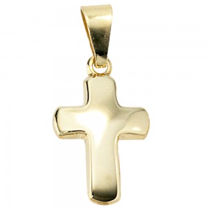 Anhänger Kreuz 333 Gelbgold Kreuzanhänger Goldkreuz