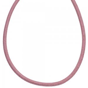 Leder Halskette Kette Schnur rosa 100cm