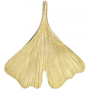 Anhänger Ginkgo Ginko 375 Gelbgold