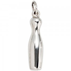 Anhänger Kegel 925 Sterling Silber rhodiniert