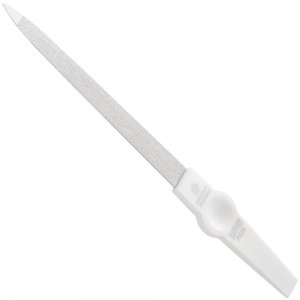 Pfeilring Saphir-Nagelfeile, weiß, doppelseitig, 18cm lang