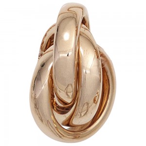 Anhänger verschlungen 585 Rotgold Rotgoldanhänger