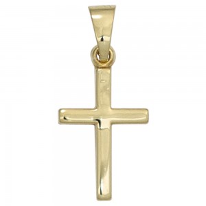 Anhänger Kreuz 333 Gelbgold Kreuzanhänger Goldkreuz