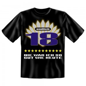 Fun T-Shirt Nie war ich so gut