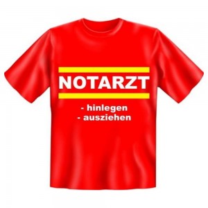 Fun T-Shirt Notarzt
