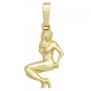 Anhänger Sternzeichen Jungfrau 333 Gelbgold Sternzeichenanhänger