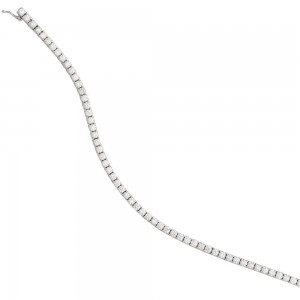 Armband 750 Weißgold 68 Diamanten Brillanten 3,53ct. 18cm Weißgoldarmband