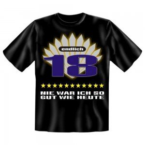 Fun T-Shirt Nie war ich so gut