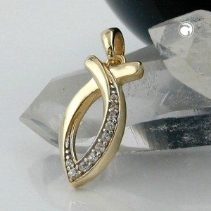 Anhänger Jesus-Zeichen 375 Gold