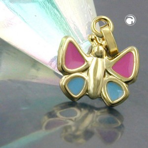 Anhänger Schmetterling 375 Gold