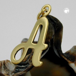Anhänger Buchstabe A 333 Gelbgold