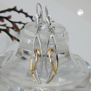 Ohrring Brillant-003Kt WSI 585 Gelbgold