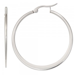 Creolen rund Edelstahl Ohrringe Edelstahlohrringe Edelstahlcreolen