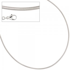 Halsreif 925 Sterling Silber 2mm 45cm Kette Halskette Silberhalsreif