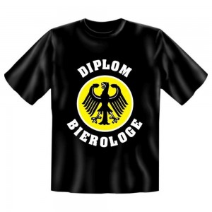 Fun T-Shirt Diplom Bierologe
