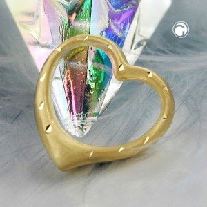 Anhänger Herz diamantiert 585 Gold