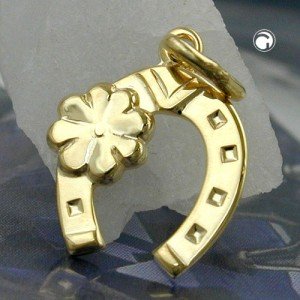 Anhänger Hufeisen 375 Gold