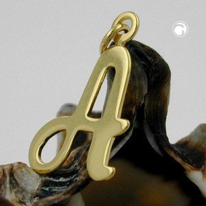 Anhänger Buchstabe A 333 Gelbgold