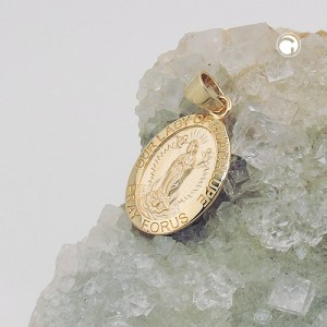 Anhänger Schutzheilige 375 Gold