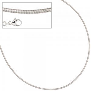 Halsreif 925 Sterling Silber 2mm 42cm Kette Halskette Silberhalsreif