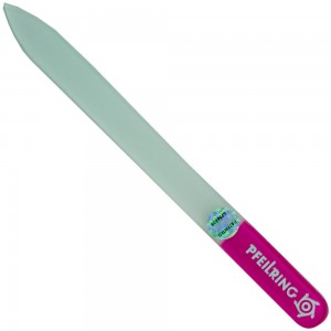 Pfeilring Glasnagelfeile pink
