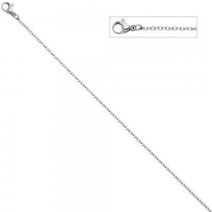 Halskette Edelstahl 2,0mm 46cm Kette Karabiner