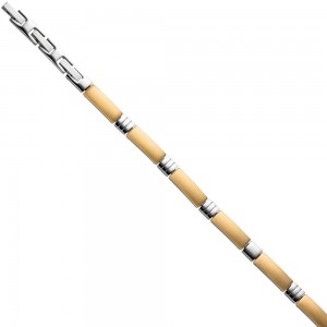 Armband aus Edelstahl gold farben beschichtet bicolor 21cm verkürzbar