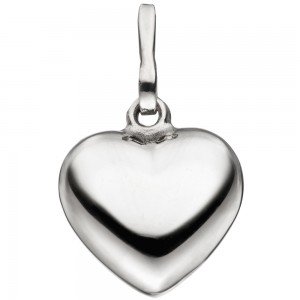 Anhänger Herz 925 Sterling Silber Herzanhänger Silberanhänger Silberherz