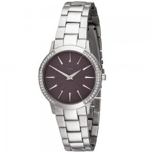 JOBO Damen Armbanduhr Quarz Analog Edelstahl teilmattiert SWAROVSKI® ELEMENTS