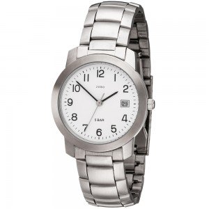 JOBO Herren Armbanduhr Quarz Analog Edelstahl Herrenuhr mit Datum