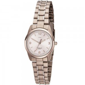 JOBO Damen Armbanduhr Quarz Analog Titan Damenuhr