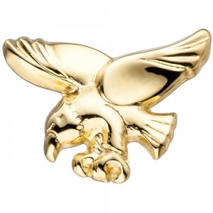 Einzelohrstecker Adler 585 Gelbgold Einzelohrring