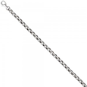 Erbsarmband 925 Sterling Silber 19cm Armband Silberarmband