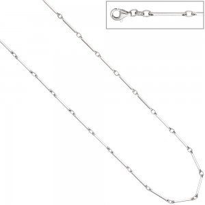 Collier Halskette 925 Sterling Silber 45cm Kette Silberkette