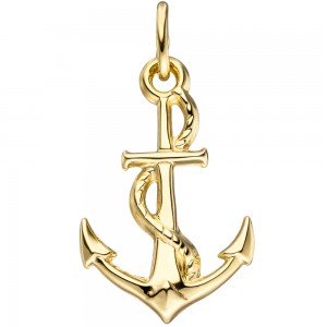 Anhänger Anker 333 Gelbgold Goldanhänger