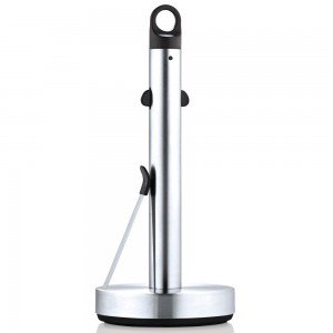 Küchenrollenhalter LOOP Halter für Küchenrolle Edelstahll matt