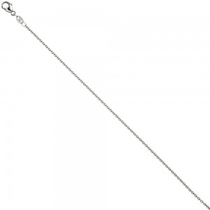 Ankerkette 950 Platin 60cm Platinkette Karabiner