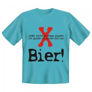 Fun T-Shirt Bier