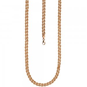 Halskette Kette 375 Rotgold 45cm Karabiner