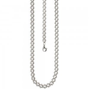 Halskette Kette 925 Sterling Silber 55cm Karabiner