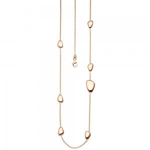 Halskette Kette 585 Rotgold 90cm Karabiner