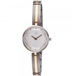 Damen Armbanduhr Quarz Analog Titan bicolor