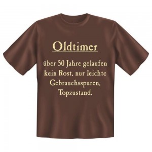 Fun T-Shirt Oldtimer über 50